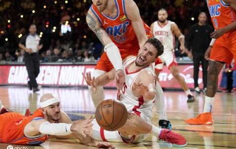 ESPN最新实力榜：雷霆居首火箭第二 勇士第九