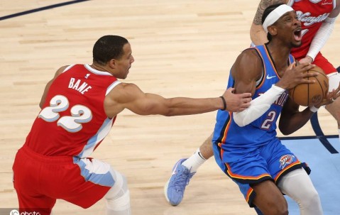 亚历山大38分小皮彭30+11 雷霆横扫灰熊晋级次轮