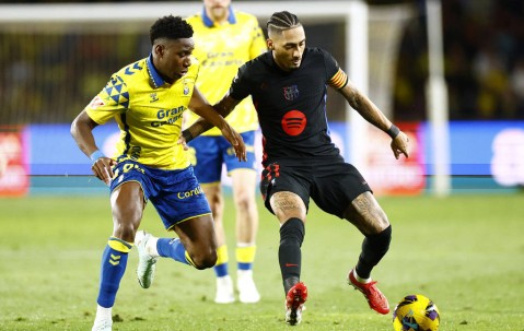 西甲-奥尔莫破门费兰建功 巴萨2-0迎联赛5连胜1分领跑