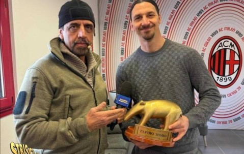 因欧冠出局获颁金貘奖！伊布：昨天特奥缺乏成熟，对孔塞桑有信心