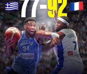 热身赛-字母哥空砍20分丽萨谢14+5 法国胜希腊