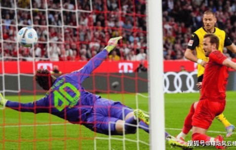 德甲又爆冷！拜仁慕尼黑2-2多特蒙德科贝尔9次神扑力保客场不败凯恩两失绝杀